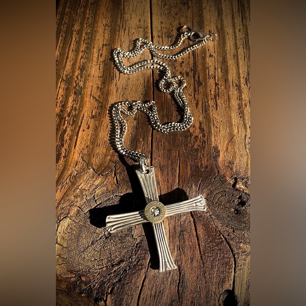 Silver Cross Necklace